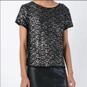 Zadig &Voltaire DeLuxe Sequined Party Top
